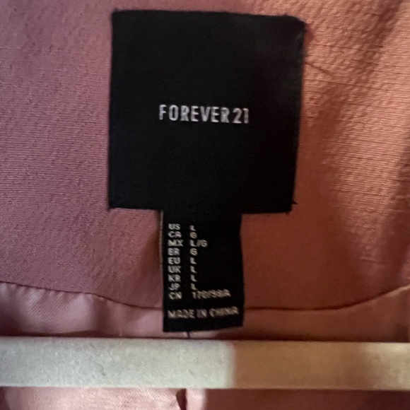 Forever 21 dusty rose trench coat - Picture 3 of 4